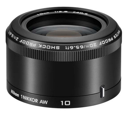 Vodotěsné objektivy 11-27,5mm F3,5-5,6 a 10mm F2,8 pro Nikon 1