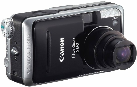 Canon PowerShot S80 - Následník es sedmdesátky