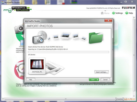 Fujifilm X10: retroborec