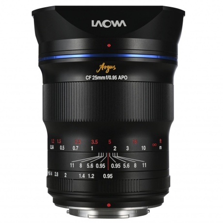 Supersvětelná Laowa Argus 25mm f/0.95 CF APO nyní pro APS-C
