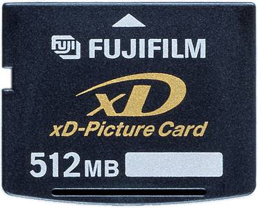Společnosti Fujifilm a Olympus oznámily 512 MB xD kartu