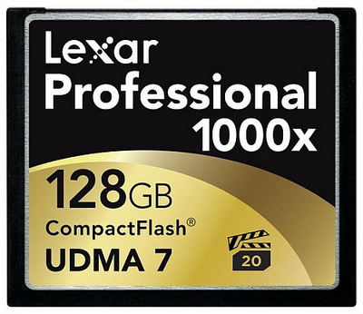 Rekordní CompactFlash karta Lexar Professional 1000×