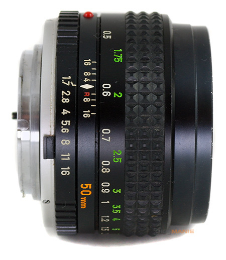 Minolta MC Rokkor-PF 50mm F1.7 (MC/MD)