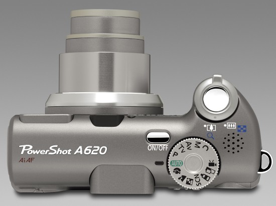 Canon PowerShot A610 a A620: Podzimní smršť novinek u Canonu