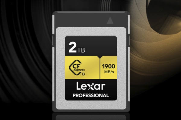 Lexar CFexpress Type B Professional Gold nyní v kapacitách až 2 TB