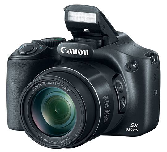 Ultrazoom Canon PowerShot SX530 HS s 50× zoomem a Wi-Fi