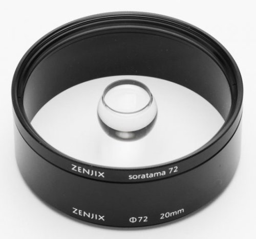 Zenjix Soratama 72: lensball jako filtr na objektiv