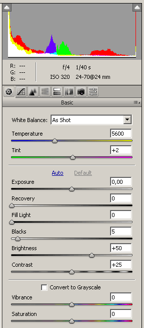 Vše o formátu RAW – 3. díl