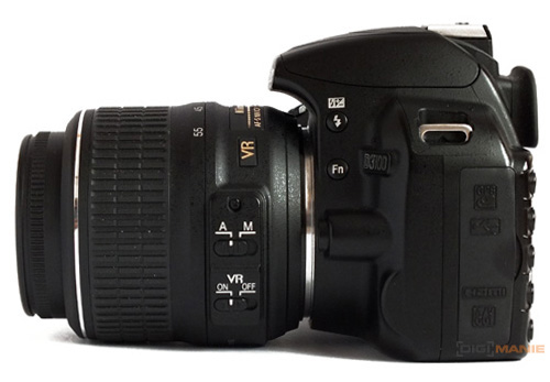 Nikon D3100: základ nabídky DSLR