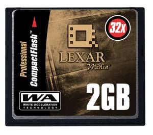 Lexar Media se 4GB paměťovou kartou!