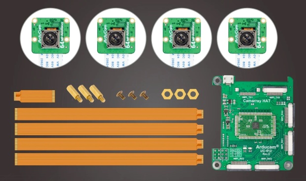 ArduCam: 64MPx kamerka pro Raspberry Pi