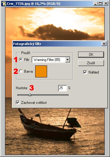 Tipy a Triky nejen pro začátečníky, díl 8. - Lze nahradit barevné a jiné filtry softwarově?
