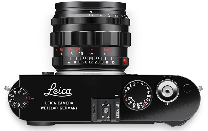 Leica M11 i Noctilux-M f/1.2 ASPH nyní i ve stylové lesklé černé barvě