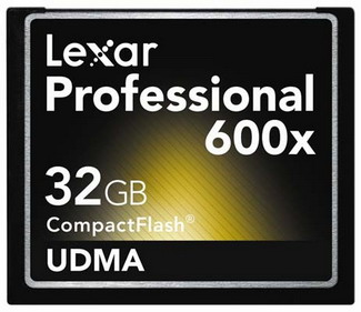 Lexar přišel s novými 600× kartami CompactFlash