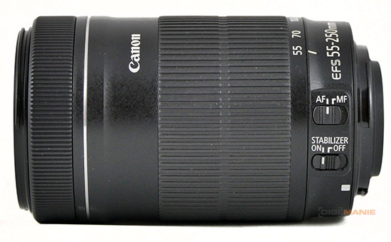 Canon EF-S 55-250mm f/4.0-5.6 IS STM