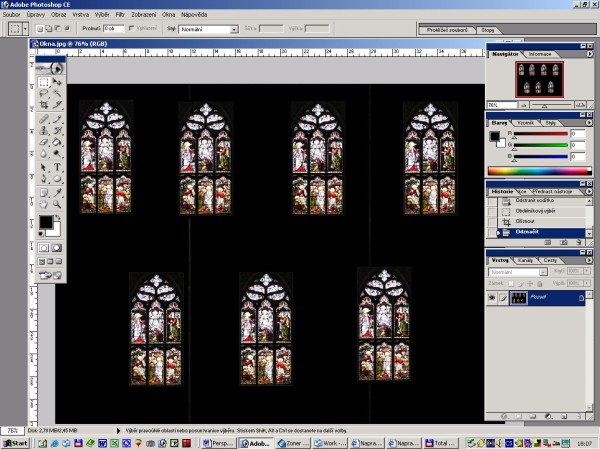 Úprava kácejících se linií – změny perspektivy