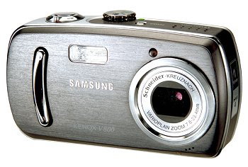 Samsung Digimax V800: nástupce povedené V700-ky