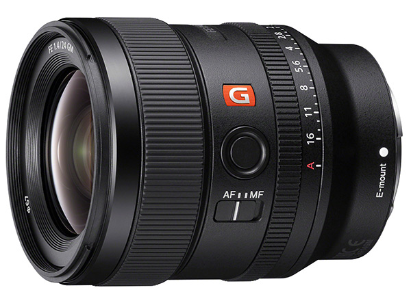 Sony uvedlo světelný objektiv FE 24mm F1.4 GM