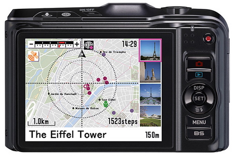 Casio EXILIM EX-H20G s hybridní GPS
