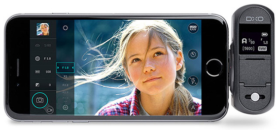 DxO ONE, fotoaparát pro iPhone 6 s 1,0" čipem a F1,8 objektivem