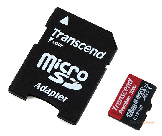 Transcend Premium microSDXC 128 GB 300x UHS-I Class 10
