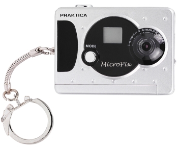 Dvě miniaturky s logem Praktica