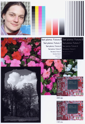 Megatest tiskáren: Canon i455 a Canon i560