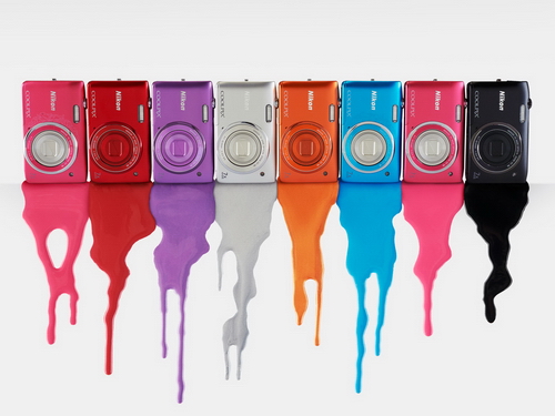 Kompaktní Nikon Coolpix S3500 se 7× zoomem