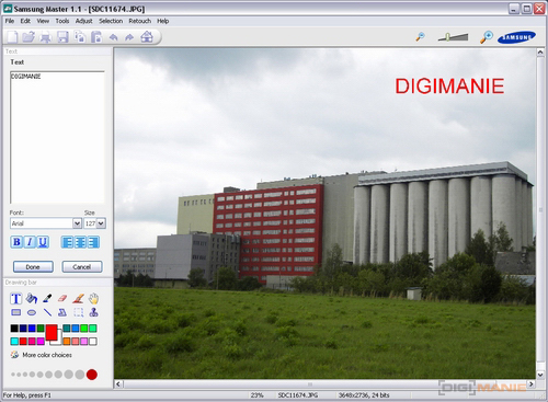 Samsung NV24HD: pojme téměř vše