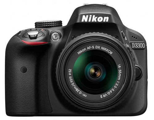 Zrcadlovka Nikon D3300 s 24MPx čipem bez AA filtru