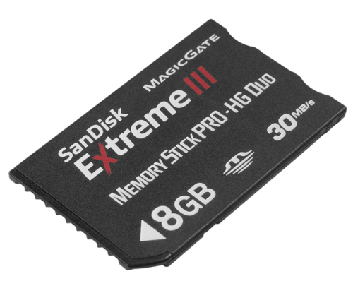 SanDisk představil svůj nejrychlejší Memory Stick