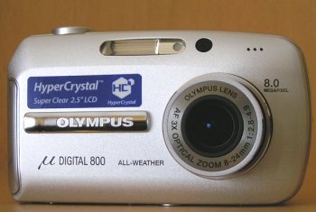 Kapesní rychlý Olympus s velkým displejem