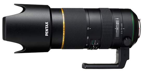 Světelný telezoom Ricoh Pentax-D FA* 70-200mm F2.8 ED AW