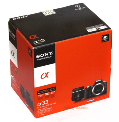 Sony SLT-A33: přesvědčivý revolucionář