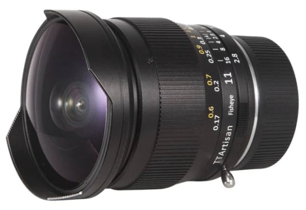TTArtisan uvedl rybí oko 11mm f/2.8 Fisheye pro full frame