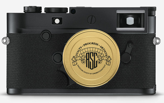Leica slaví 100 let asociace filmařů verzí M10-P ASC 100 Edition