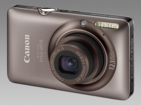 Štíhlý Canon IXUS 120 IS představen