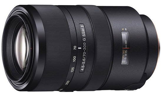 Nový telezoom Sony G 70-300mm f/4.5-5.6 SSM II