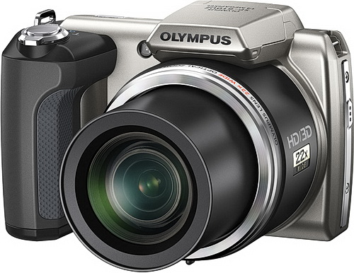 Olympus SP-610UZ: 22x ultrazoom co rozliší psa od kočky