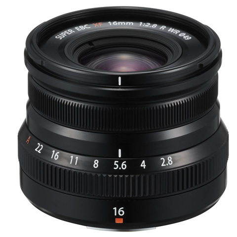 Fujifilm uvedl objektiv XF 16mm F2.8 R WR