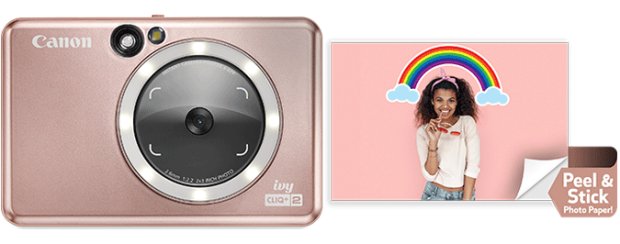 Canon představil instantní tiskárny IVY CLIQ+2 s fotoaparátem