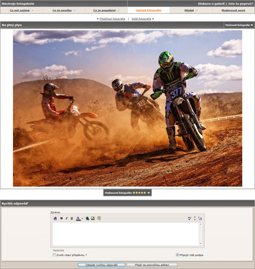 Fotogalerie: změny v zobrazování a hodnocení
