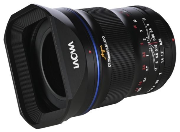 Supersvětelná Laowa Argus 25mm f/0.95 CF APO nyní pro APS-C