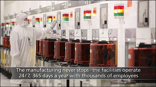 Výroba paměťových karet u Lexaru