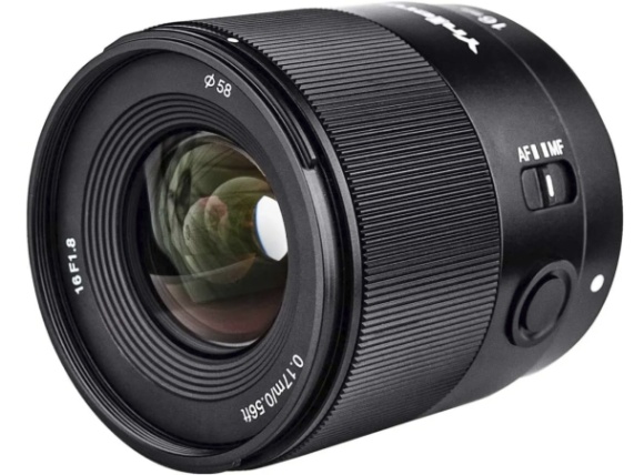 Yongnuo uvádí širokoúhlý objektiv YN 16mm f/1.8 S DA DSM pro APS-C