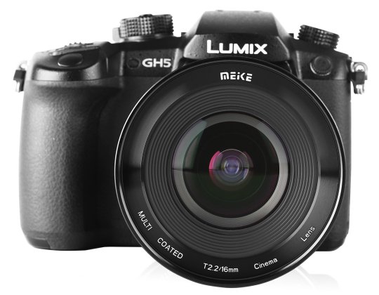 Meike uvedlo objektiv 16mm T2,2 pro video