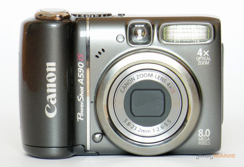 Canon PowerShot A590 IS: malý, ale šikovný