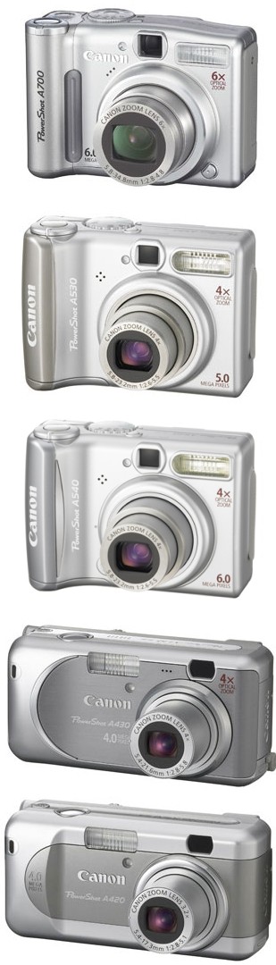 PMA 2006: Paterčata z bloku Canon A