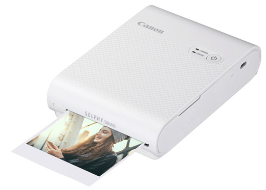 Canon uvedl instantní fototiskárnu SELPHY Square QX10