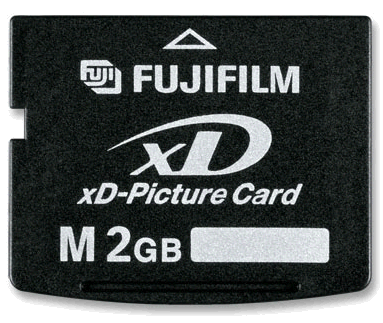 FujiFilm i Olympus nabízí i 2 GB xD-Picture Card
